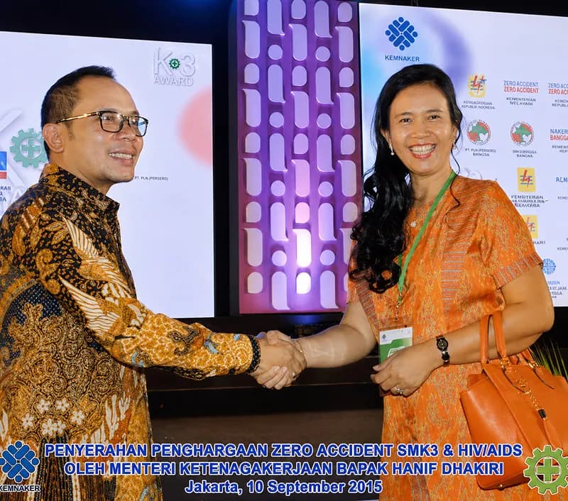 Penghargaan Zero Accident, SMK3, dan HIV/AIDS